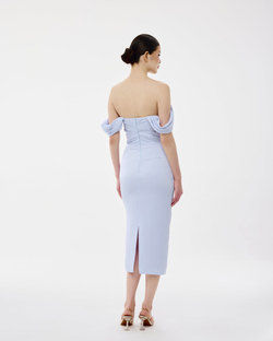 Платье Belvedere (Бельведер) миди, голубой