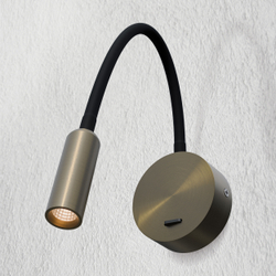 200431 Бра OMEGA LED 3W 277LM COB G БРОНЗА 3000K