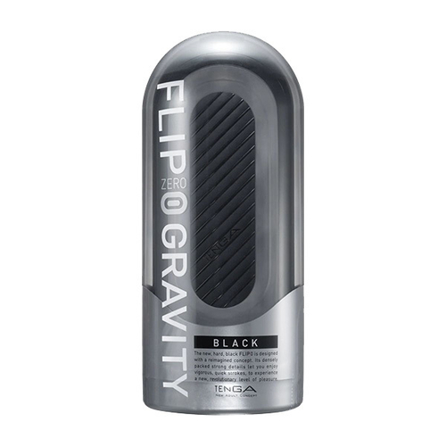 Черный мастурбатор 21см Tenga Flip Zero Gravity TFZ-005