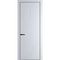 Фото межкомнатной двери эмаль Profil Doors 5PE вайт глухая кромка чёрная
