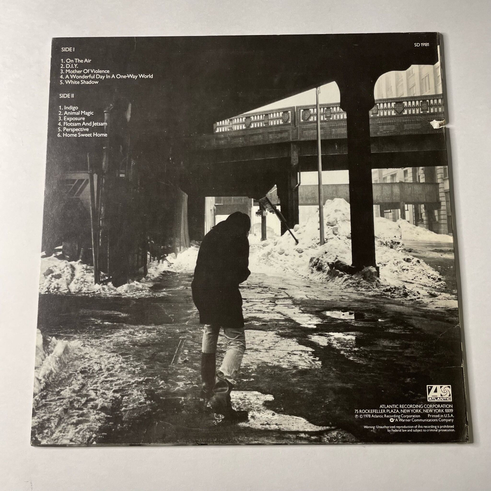 Винтажная виниловая пластинка LP Peter Gabriel On The Air (USA 1978)