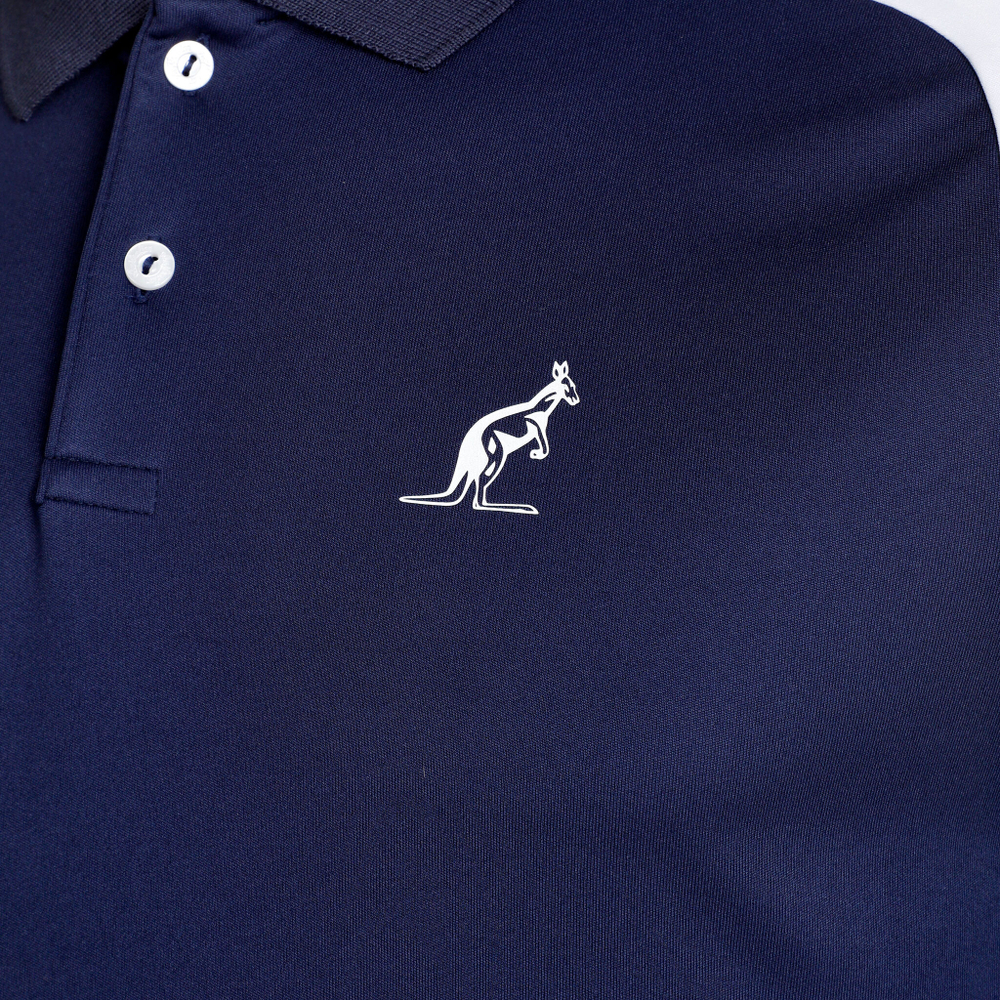 Мужское теннисное поло Australian Ace Blaze Polo Men - Blue