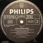 Yves Montand (Франция 1984г.)