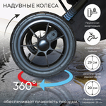 Коляска 3 в 1 Sweet Baby Ricci Air + автокресло Premier Black Steel Grey (Air)