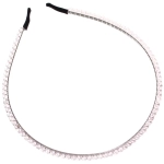 Ободок для волос «КОЛЛИНА», канти,микс 4 цвета, 0,3см (блистер Кокетка в минивложении)