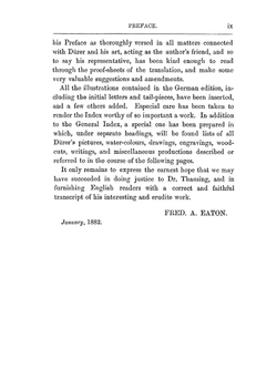 Albert Dürer, his life and works | Moritz Thausing