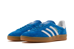 Adidas Gazelle Indoor "Blue Bird Gum"