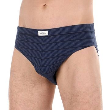 Мужские трусы слипы темно-синие в полоску Tom Tailor 70323/5615 622