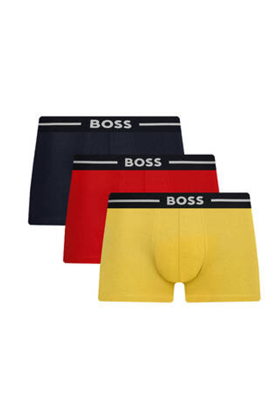 Трусики-боксеры 3шт. Trunk 3P Bold BOSS BLACK - желтый(50490888)