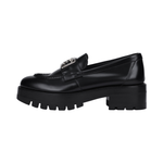 CHANEL Calfskin Loafers Women"s Black