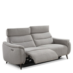 Диван-реклайнер Cheretto (3-х местный) серый