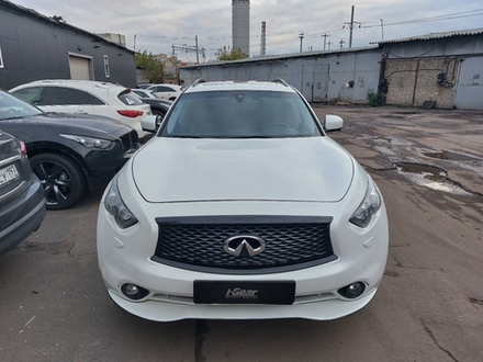 Сплиттер #v1 для Infiniti QX70 FX37 FX50