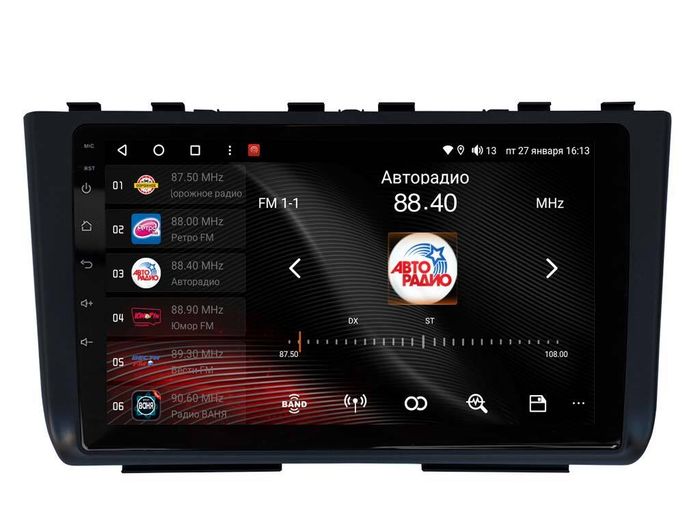 Магнитола для Hyundai Creta 2 2021-2022, Solaris HC 2024+ - Vaycar VA23-1407 на Android 13, 4G SIM-слот