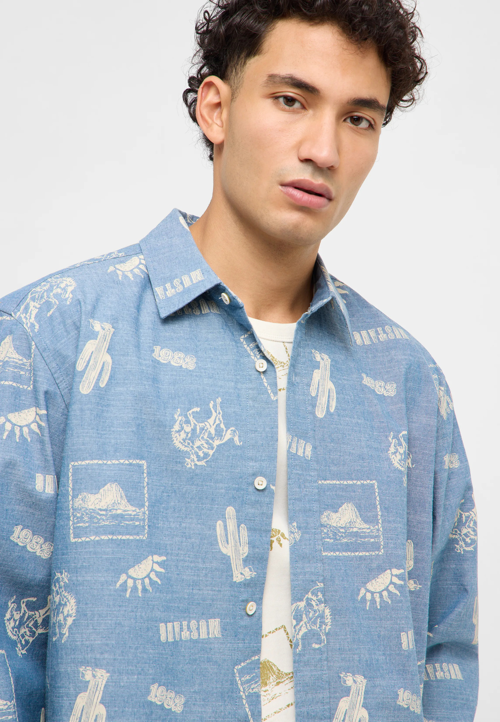 Рубашка мужская MUSTANG Style Elmore