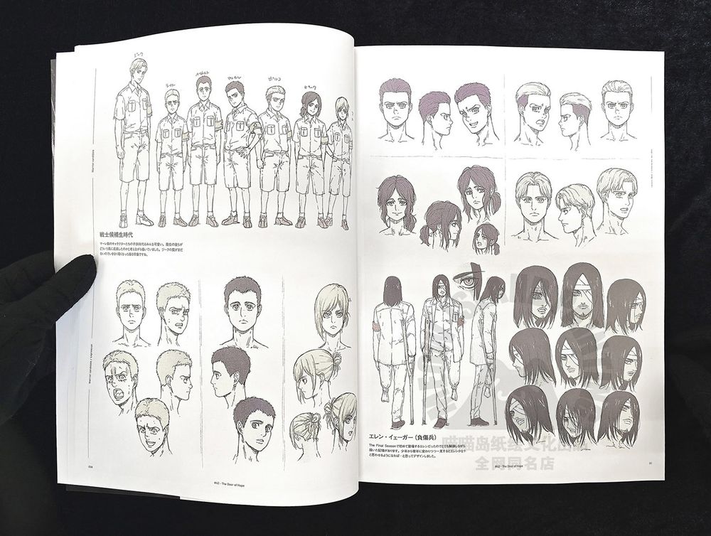Артбук Attack on Titan The Final Season Part 1 Key Animation book