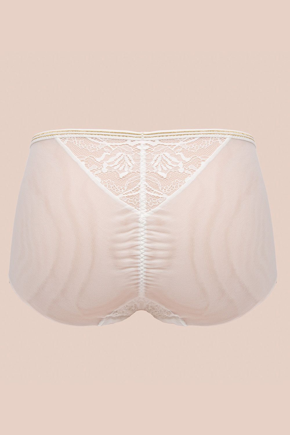 Белые трусики с высокой талией Chiara (Размер: 46) (Цвет: белый)