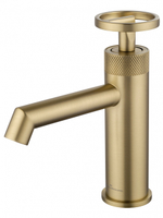 Смеситель для раковины WONZON & WOGHAND, Брашированное золото (WW-H1065-BG)