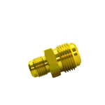 Штуцер (соединитель) для медных труб кондиционера 5/8*3/8 с гайками в комплекте