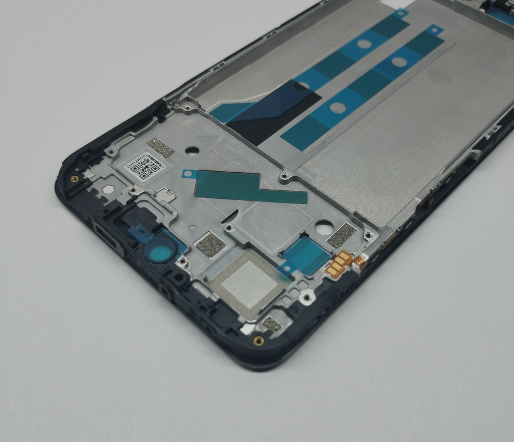 Poco X4 Pro 5G (2201116PG) - рамка дисплея (корпус) + шлейф кнопок + сетка динамика (ORIG)