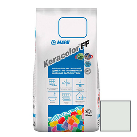 Затирка цементная Mapei Keracolor FF №103 Белая Луна 2 кг