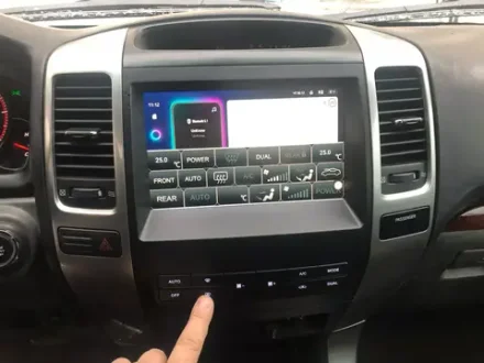 Магнитола для Lexus GX470 J120, Toyota Land Cruiser Prado 120 (климат на большом экране) - Redpower 282 Android 10, ТОП процессор, 6Гб+128Гб, CarPlay, SIM-слот