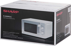 Микроволновая печь Sharp R-2300RSL, серебристый
