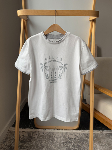 Хлопковая футболка Eleventy, 140