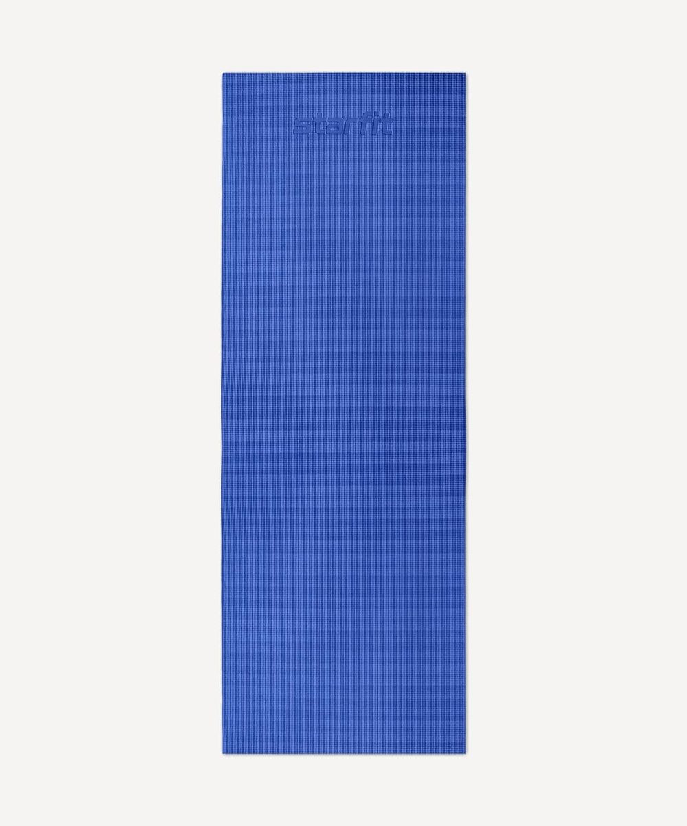 Коврик для йоги и фитнеса FM-101, PVC, 183x61x0,8 см, темно-синий