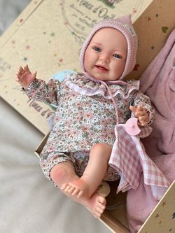 Кукла Реборн Nines 48см Susi мягконабивная (N0209)