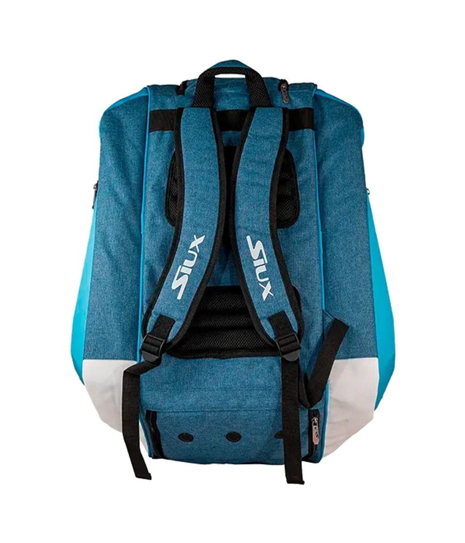 Сумка для падел Siux Pro Tour Blue 2025, прочная и функциональная