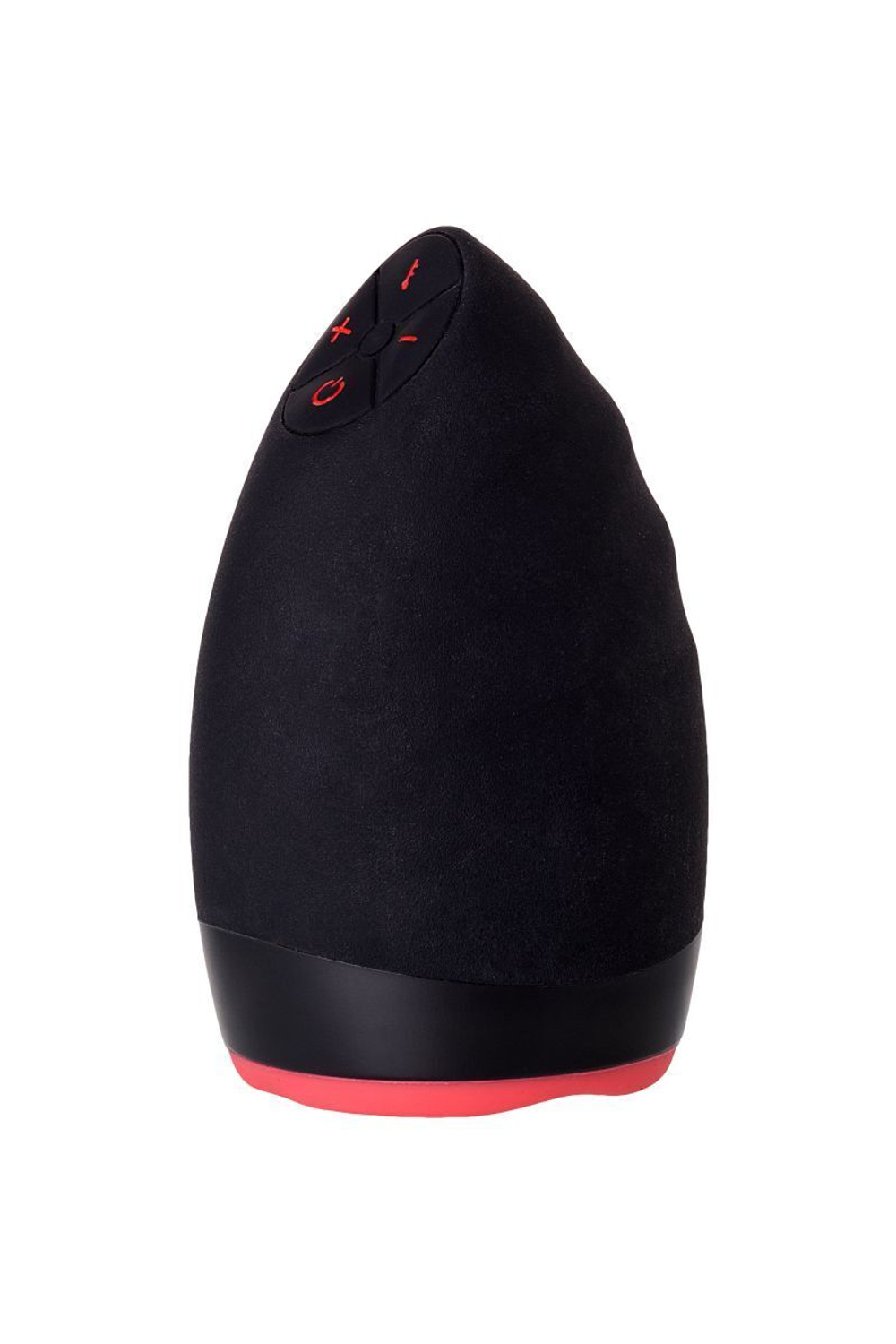 Перезаряжаемый мастурбатор Erotist Lava (Цвет: черный с красным)