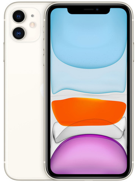 Смартфон Apple iPhone 11 256 ГБ, Dual: nano SIM + eSIM, белый