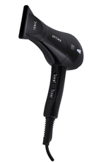 Женский чёрный фен 2200 Вт с генератором ионов Optima Black DEWAL BEAUTY HD1003-Black