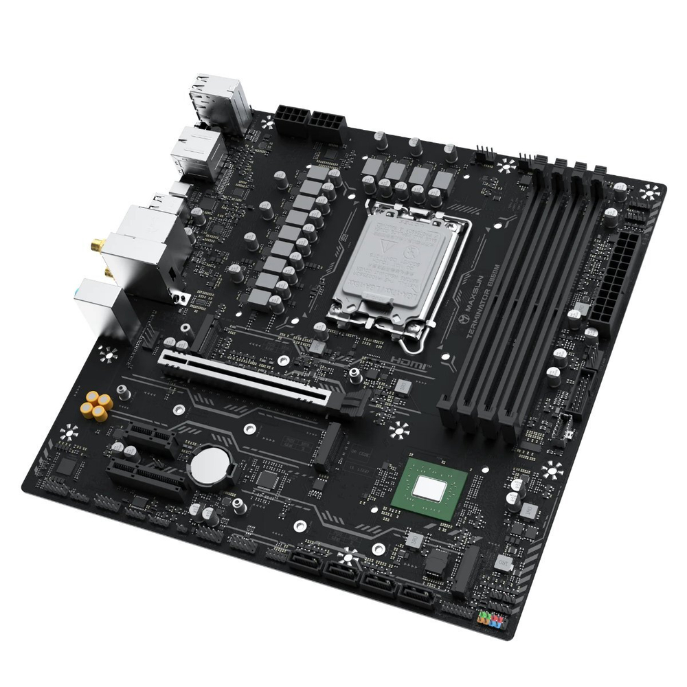 Материнская плата MAXSUN MS-Terminator B860M WIFI, LGA1851, DDR5, mATX