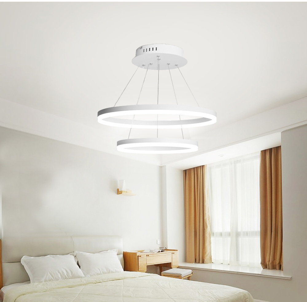 Pendant Led design lamp  Corona by SONNEMAN D40 (Grey)
