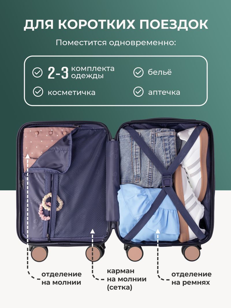 Набор Xs/S ручная кладь Капучино