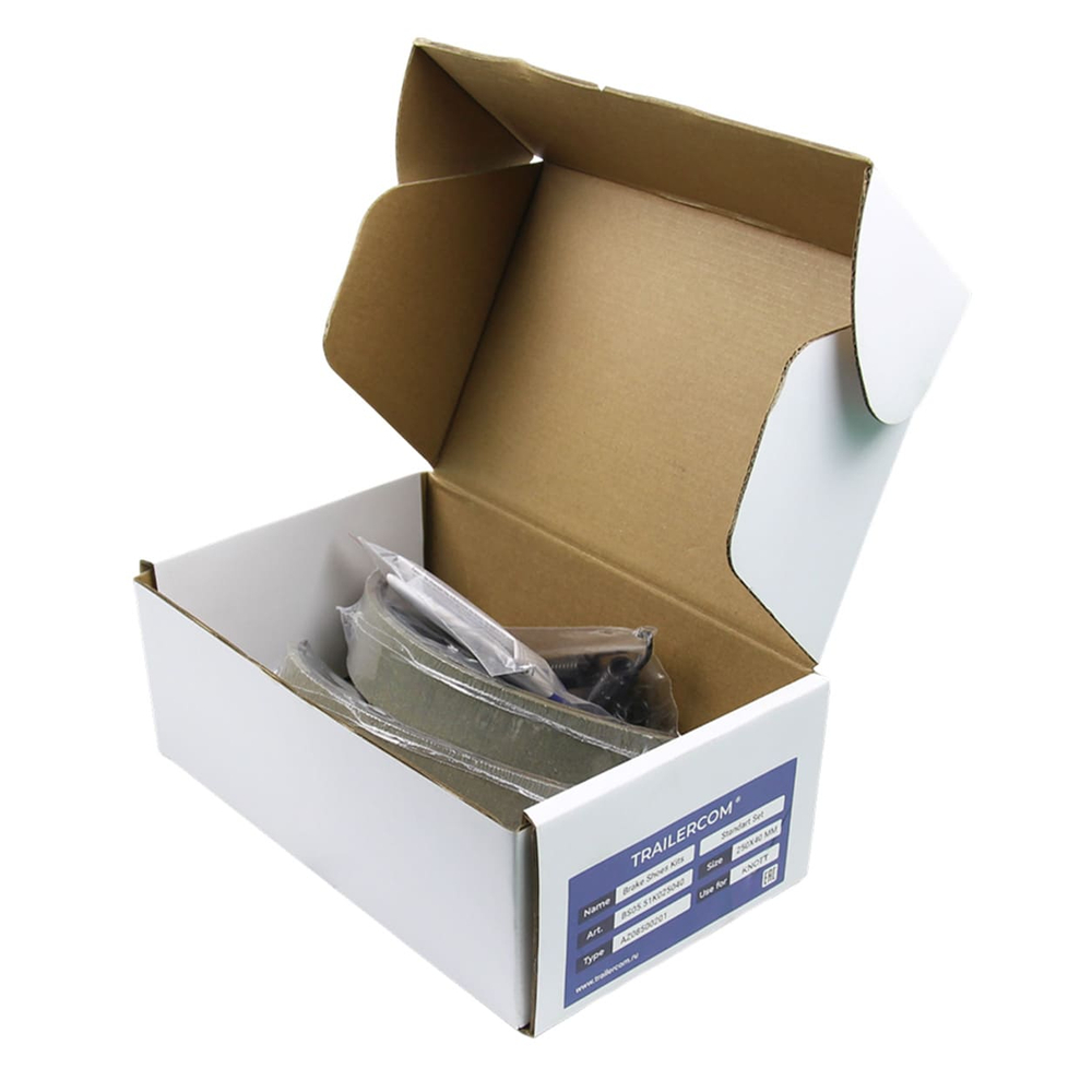 Комплект тормозных колодок 250x40 мм 01062 Standart SET (тип KNOTT) Trailercom