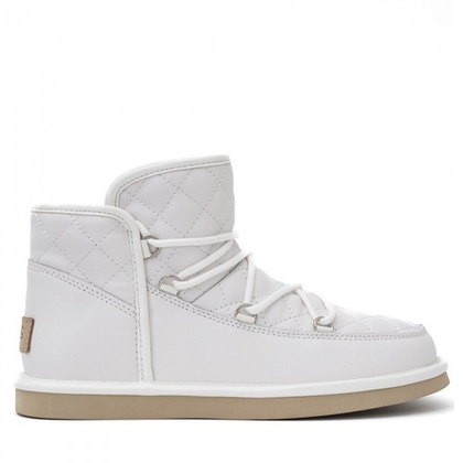 UGG Lodge Mini Leather White