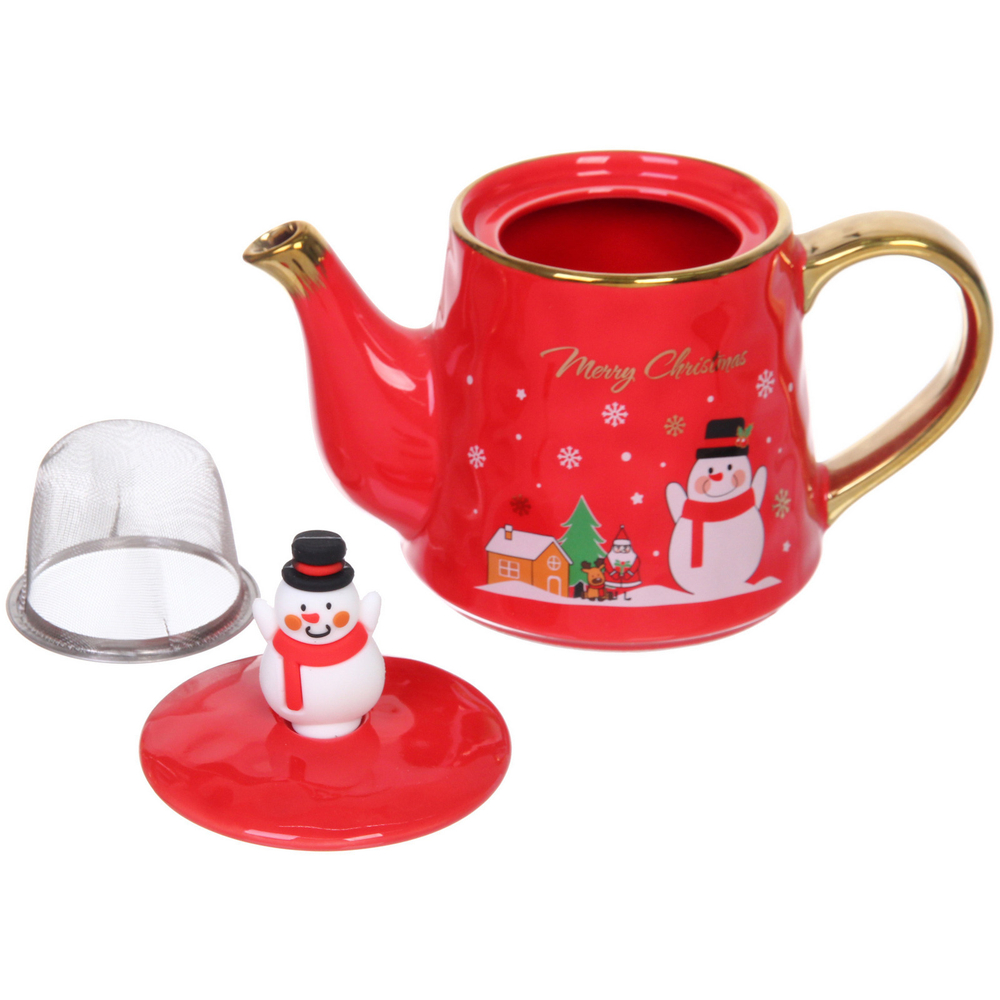 Набор чайный «Зимняя сказка» (Чайник 520мл+2кружки 200мл)