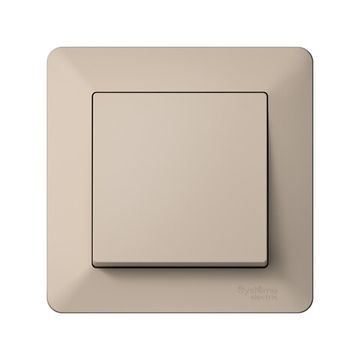 Рамка 1-м AtlasDesign Air песочн./дым. бел. SE ATN221201