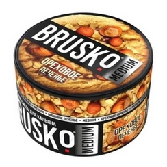 Бестабачная смесь для кальяна BRUSKO, 250 г, Ореховое печенье, Medium (М)