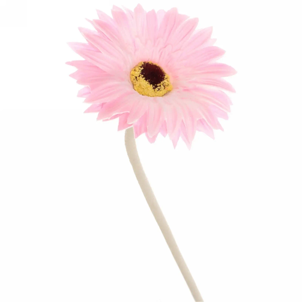 Цветок искусственный «Natur» 55см Гербера цвет розовый