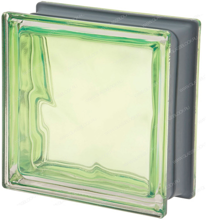 Стеклоблок Vetroarredo Mendini Malachite 19x19x8