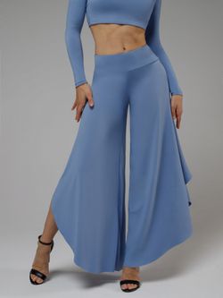 Palazzo Dance Trousers Tulip,Blue