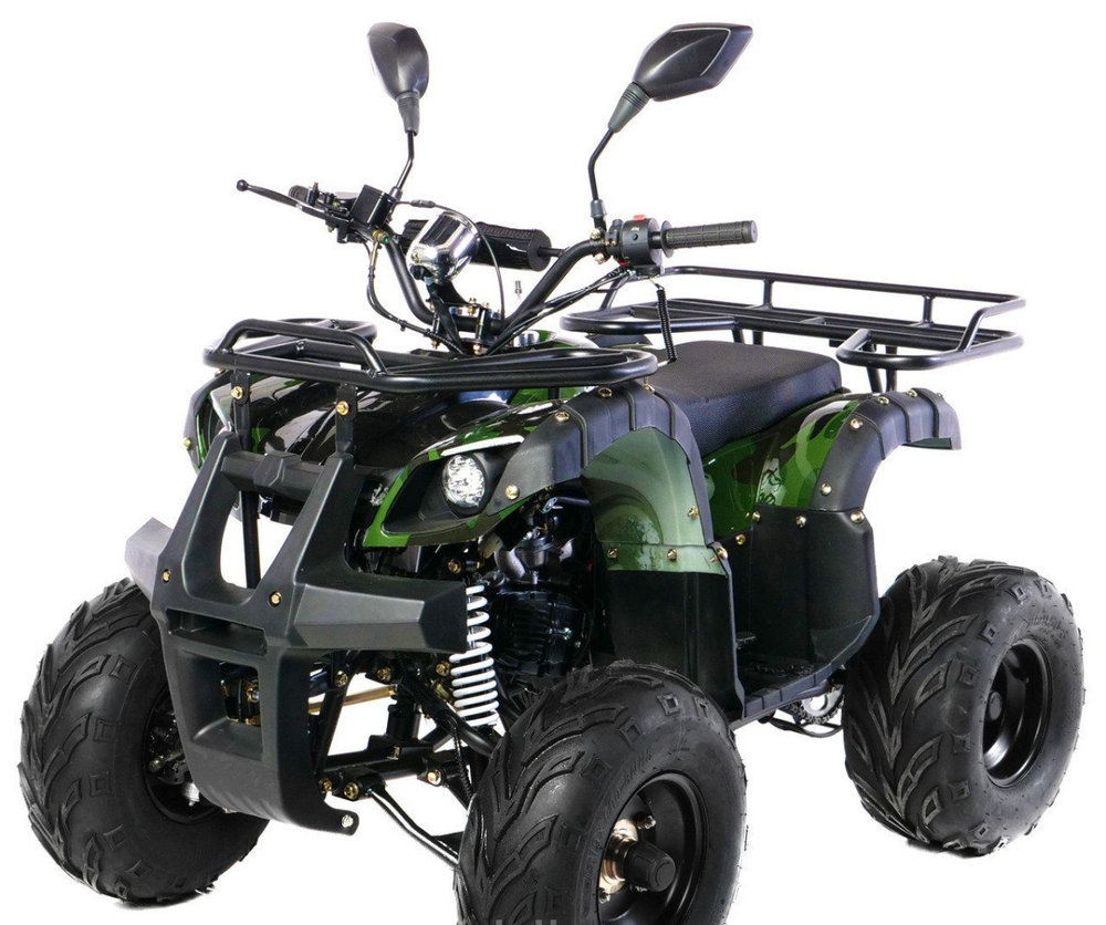 MOTAX ATV Grizlik 7 125 cc 4TЧерно-зеленый