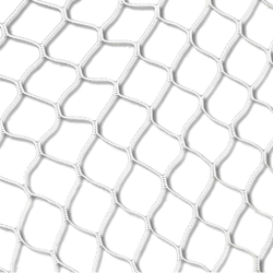 Сетка хоккей яч. 40*40 (1,25*1,85*1,30м) d=3,0мм, цвет белый ПА, (пара).