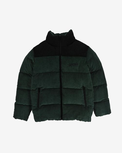 Куртка ANTEATER Downjacket Velvet Combo Зеленая