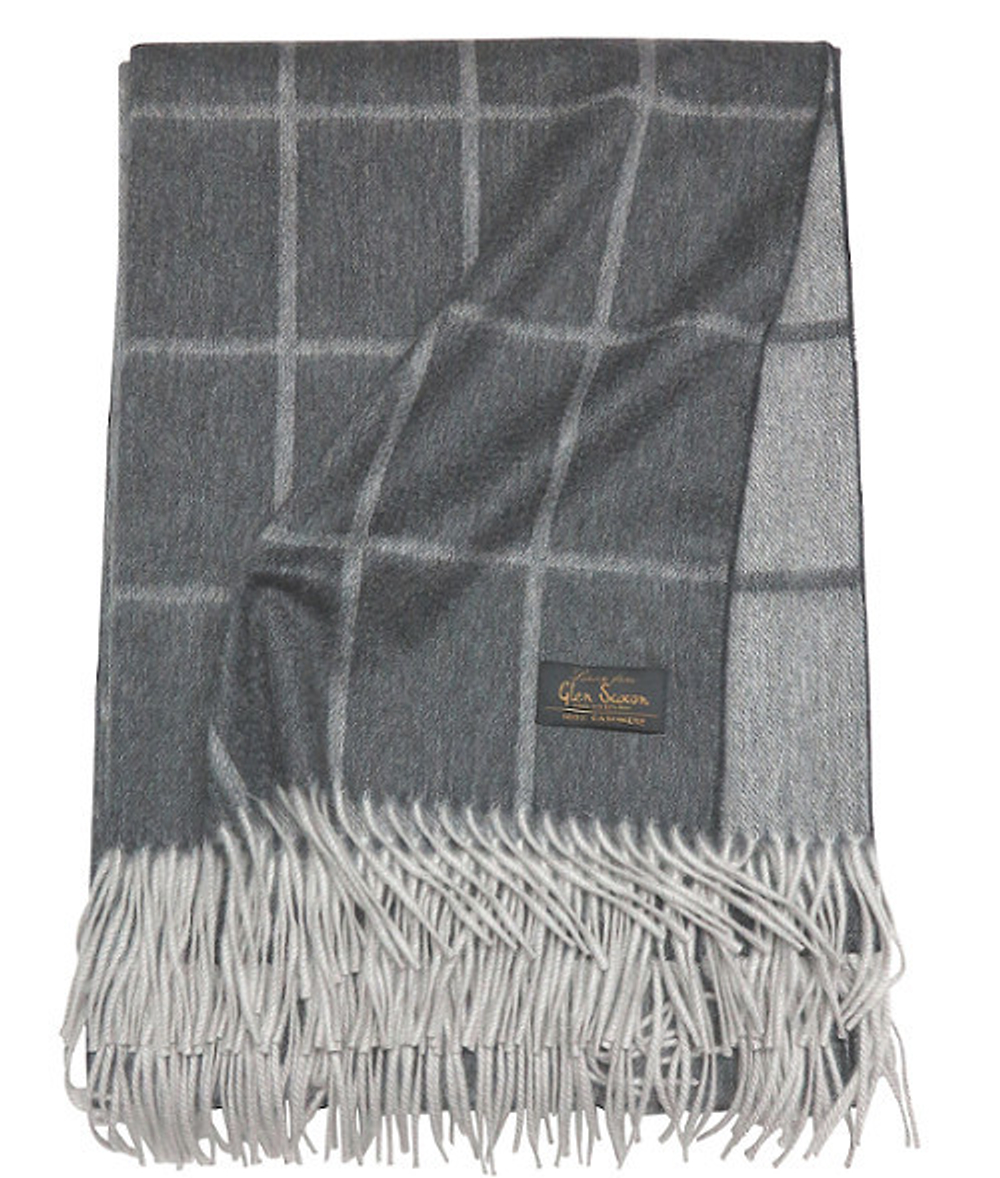 Плед 130х180 Glen Saxon Garda Dark Grey