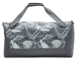 Сумка спортивная Nike Brasilia 9.5 Training Duffel Bag - iron grey/iron grey/bright cactus