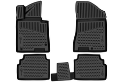 Коврики в салон для HYUNDAI Sonata, 2019- седан, 4шт. (Повышенная устойчивость, повышенная износостойкость) FORMAT.3D02372210